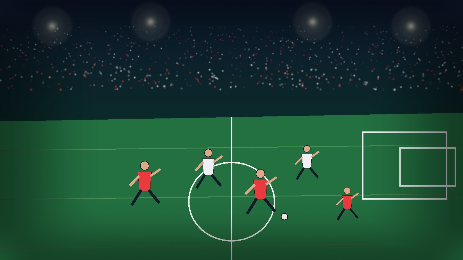足球赛事现场